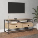 VidaXL Szafka pod TV, dąb sonoma, 100x35x45cm, materiał drewnopochodny