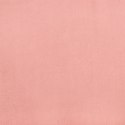 VidaXL Materac kieszeniowy, różowy, 140x190x20 cm, aksamit