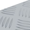 VidaXL Aluminiowa skrzynia, 90,5 x 35 x 40 cm, srebrna
