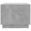 VidaXL Stolik kawowy, szarość betonu, 102,5x55x44 cm