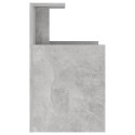 VidaXL Szafka nocna, szarość betonu, 40x35x60 cm