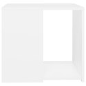 VidaXL Stolik boczny, biały, 50x50x45 cm, materiał drewnopochodny