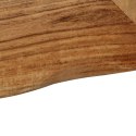VidaXL Lustro kosmetyczne, 50x50 cm, lite drewno akacjowe