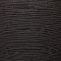 Capi Elegancka donica Nature Rib, 46x58 cm, czarna, KBLR783