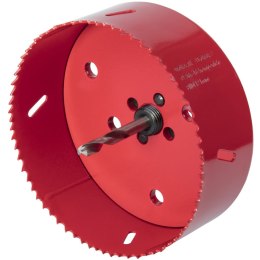 Wolfcraft Otwornica bimetalowa, 152 mm, czerwona, 5498000