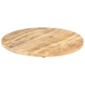 VidaXL Blat stołu, lite drewno mango, okrągły, 25-27 mm, 70 cm