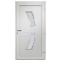 VidaXL Drzwi frontowe, białe, 108 x 208 cm