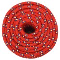VidaXL Linka żeglarska, czerwona, 12 mm, 100 m, polipropylen