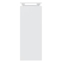 VidaXL Stolik konsolowy, biały, 102x30x80 cm, materiał drewnopochodny