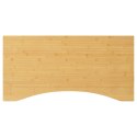 VidaXL Blat do biurka, 110x55x4 cm, bambusowy