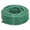 VidaXL Wąż ogrodowy z zestawem złączek, zielony, 0,75", 30 m, PVC