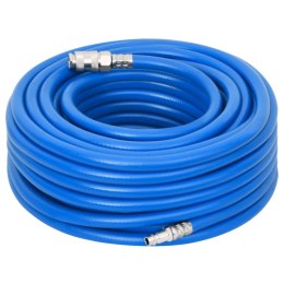 VidaXL Wąż pneumatyczny, niebieski, 0,6", 50 m, PVC