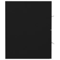 VidaXL Szafka pod umywalkę, czarna, 41x38,5x48 cm