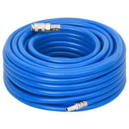 VidaXL Wąż pneumatyczny, niebieski, 0,6", 100 m, PVC