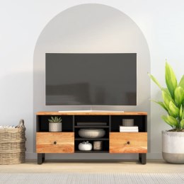 VidaXL Szafka pod TV, 100x33x46 cm, akacja i materiał drewnopochodny