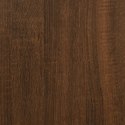 VidaXL Szafka nocna, brązowy dąb, 40x42x55 cm, materiał drewnopochodny