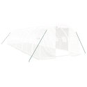 VidaXL Szklarnia ze stalową ramą, biała, 30 m², 10x3x2 m