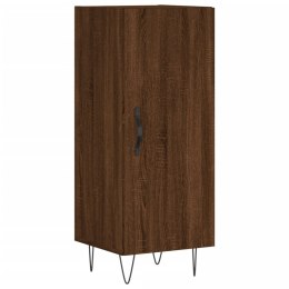 VidaXL Szafka, brązowy dąb, 34,5x34x90 cm, materiał drewnopochodny