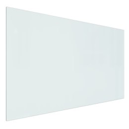 VidaXL Panel kominkowy, szklany, prostokątny, 100x60 cm