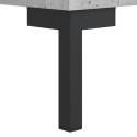 VidaXL Witrynka, szarość betonu 69,5x34x180 cm materiał drewnopochodny