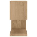 VidaXL Stolik boczny, 45x30x60 cm, lite drewno tekowe