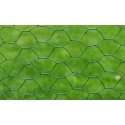 VidaXL Ogrodzenie z siatki, pokryte PVC, 25x0,75 m, czerwone