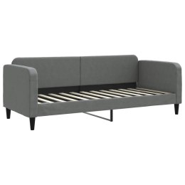 VidaXL Sofa z funkcją spania, ciemnoszara, 80x200 cm, obita tkaniną