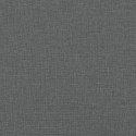 VidaXL Sofa z funkcją spania, ciemnoszara, 80x200 cm, obita tkaniną