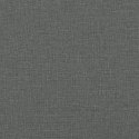 VidaXL Sofa z funkcją spania, ciemnoszara, 90x200 cm, obita tkaniną