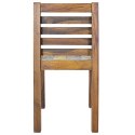 VidaXL Krzesła stołowe, 6 szt., lite drewno z odzysku