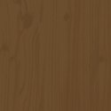 VidaXL Donica ogrodowa, miodowy brąz, 40x40x39 cm, lite drewno sosnowe