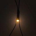 VidaXL Siatka z lampek LED, ciepła biel, 3x3 m, 306 LED