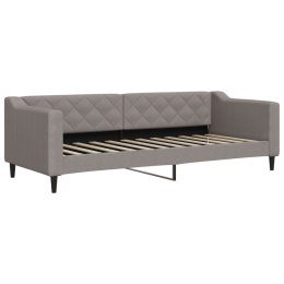 VidaXL Sofa z funkcją spania, kolor taupe, 80x200 cm, obite tkaniną