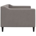 VidaXL Sofa z funkcją spania, kolor taupe, 80x200 cm, obite tkaniną