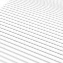 VidaXL Materac piankowy, biały, 140x200 cm, twardość H2/H3