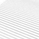 VidaXL Materac piankowy, biały, 160x200 cm, twardość H2/H3