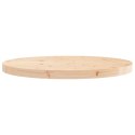 VidaXL Blat do stołu, okrągły, Ø60x3 cm, lite drewno sosnowe
