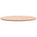 VidaXL Blat do stołu, Ø90x2,5 cm, okrągły, lite drewno bukowe