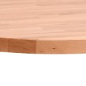 VidaXL Blat do stołu, Ø60x1,5 cm, okrągły, lite drewno bukowe