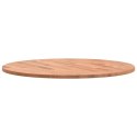 VidaXL Blat do stołu, Ø60x1,5 cm, okrągły, lite drewno bukowe