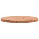 VidaXL Blat do stołu, Ø70x4 cm, okrągły, lite drewno bukowe