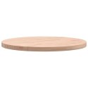 VidaXL Blat do stolika, Ø50x2,5 cm, okrągły, lite drewno bukowe