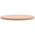 VidaXL Blat do stolika, Ø50x2,5 cm, okrągły, lite drewno bukowe