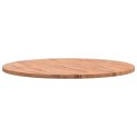 VidaXL Blat do stołu, Ø90x2,5 cm, okrągły, lite drewno bukowe