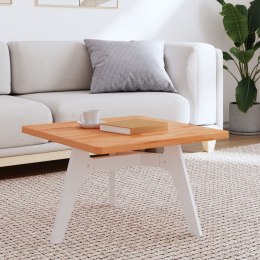 VidaXL Blat stołu, 60x60x2,5 cm, kwadratowy, lite drewno bukowe