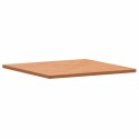 VidaXL Blat stołu, 80x80x2,5 cm, kwadratowy, lite drewno bukowe