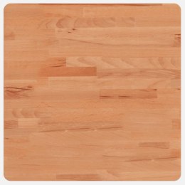VidaXL Blat do stolika, 50x50x4 cm, kwadratowy, lite drewno bukowe
