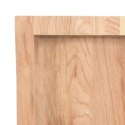 VidaXL Blat do łazienki, jasnobrązowy, 100x40x(2-4) cm, lite drewno