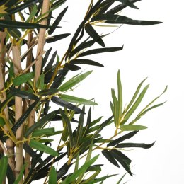 VidaXL Sztuczny bambus, 1104 liście, 180 cm, zielony