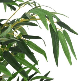 VidaXL Sztuczny bambus, 760 liści, 120 cm, zielony